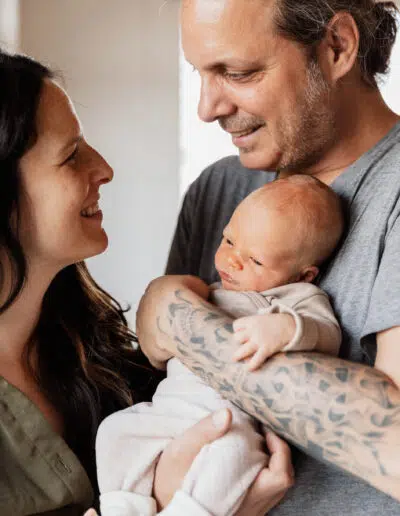 Familie mit Baby Fotoshooting Babyshooting