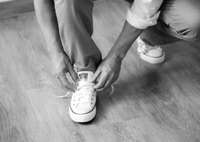 Getting Ready Schuhe Mann Fotograf Hochzeit