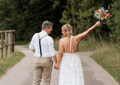 Brautpaar Fotoshooting Hochzeitsfotograf