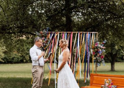 Ja-Wort Hochzeit Foto