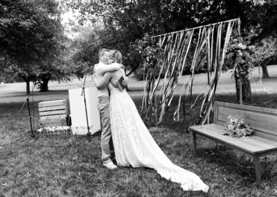 erster Kuss Hochzeit Hochzeitsfotograf Frauenfeld