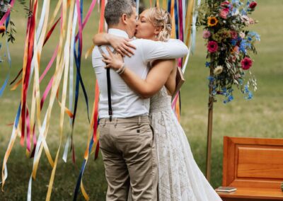 Kuss Hochzeit Bild Fotograf
