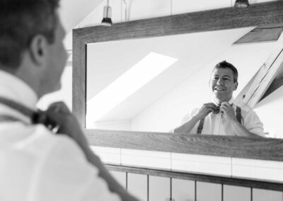 Getting Ready Mann Hochzeit Bilder