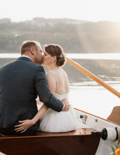 Hochzeitsfotograf Fotoshootings auf dem Boot