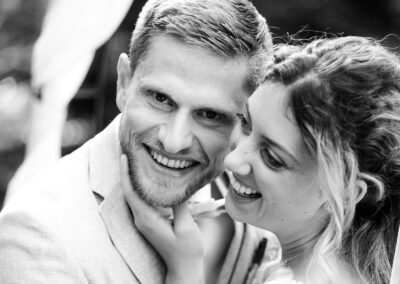 Brautpaar lacht, Hochzeit Hochzeitsfotograf Winterthur