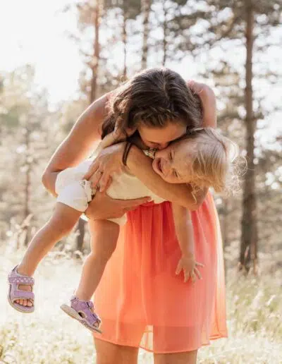 Fotoshooting Familie Sommer Wald Andelfingen
