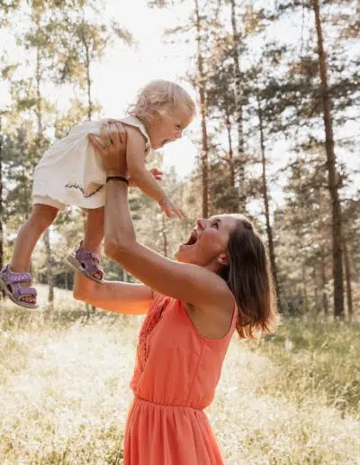 Familienshooting Wald Sommer Winterthur