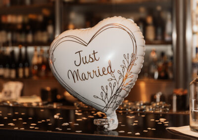 Just Married Ballon Hochzeitsbilder in Winterthur