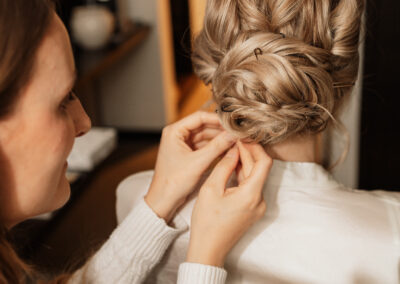 Getting Ready Hochzeitsbilder in Winterthur