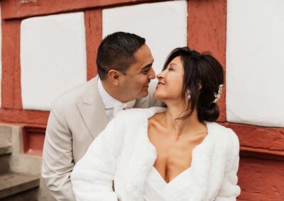 Brautpaar Fotoshooting Hochzeit Standesamt Bülach